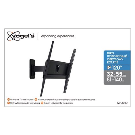 Vogels | Wall mount | MA3030-A1 | Full motion | 32-65 "" | Maximum weight (capacity) 25 kg | Black - 5